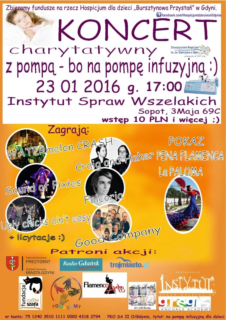 Koncert charytatywny z pompą
