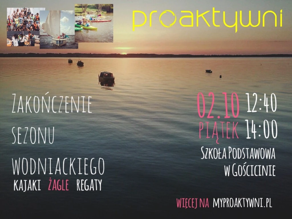 Zakończenie sezonu wodniackiego