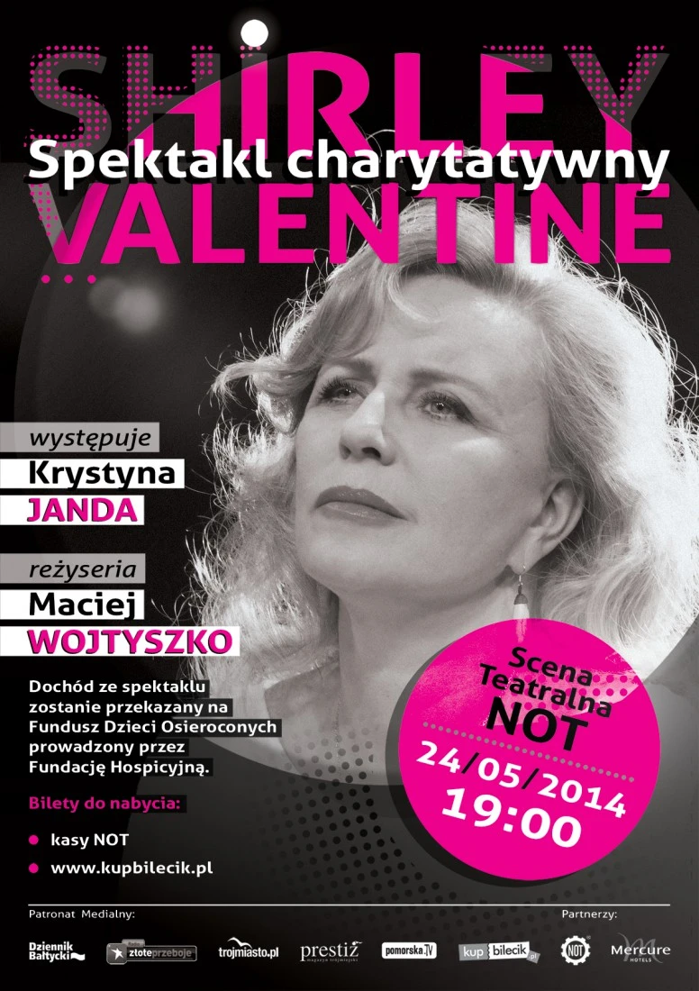 Shirley Valentine w charytatywnym wydaniu