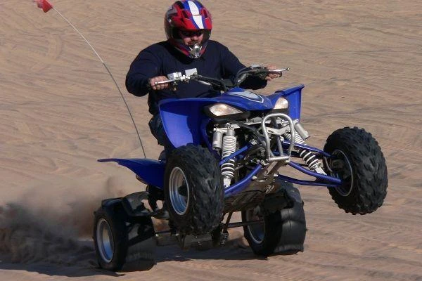 Sopot: Plażowy patrol na quadzie
