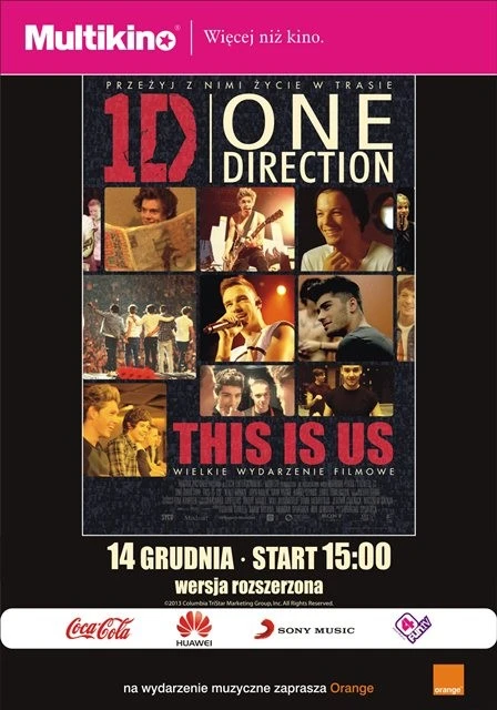 Konkurs! „One Direction: This is Us” tylko w Multikinie!