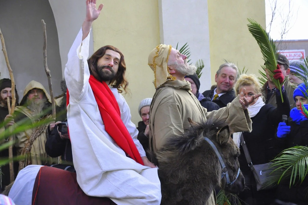 Jezus na osiołku wjechał do Jerozolimy ZDJĘCIA