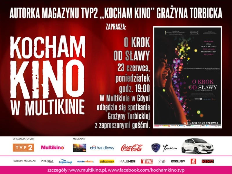 Wygraj bilety na Kocham Kino: O krok od sławy