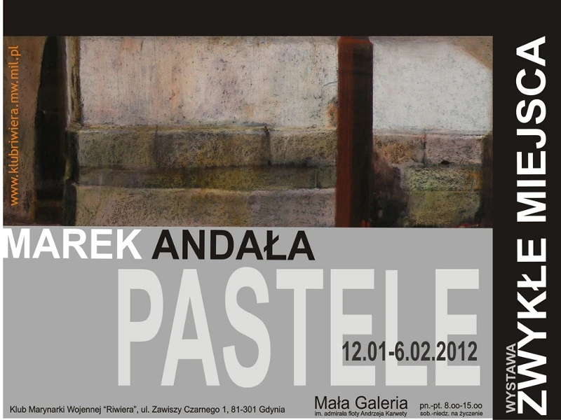 Pastele Marka Andały w gdyńskiej Riwierze 