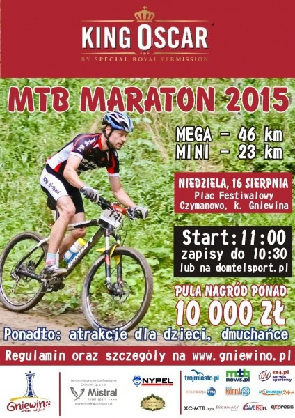 Zmagania w kolarstwie górskim, czyli King Oscar MTB Maraton