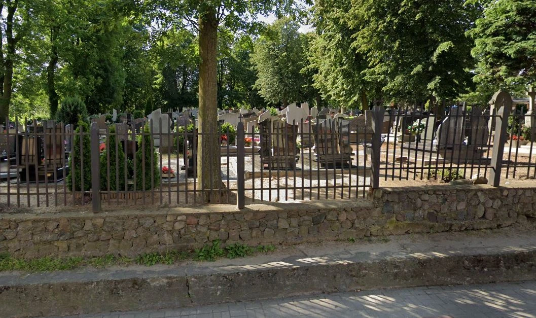 Cmentarz przy ul. Wejherowskiej/źródło: Google Maps