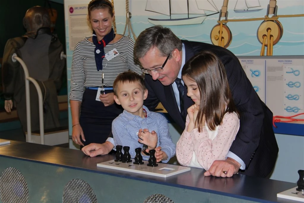 Prezydent RP Bronisław Komorowski w OKM