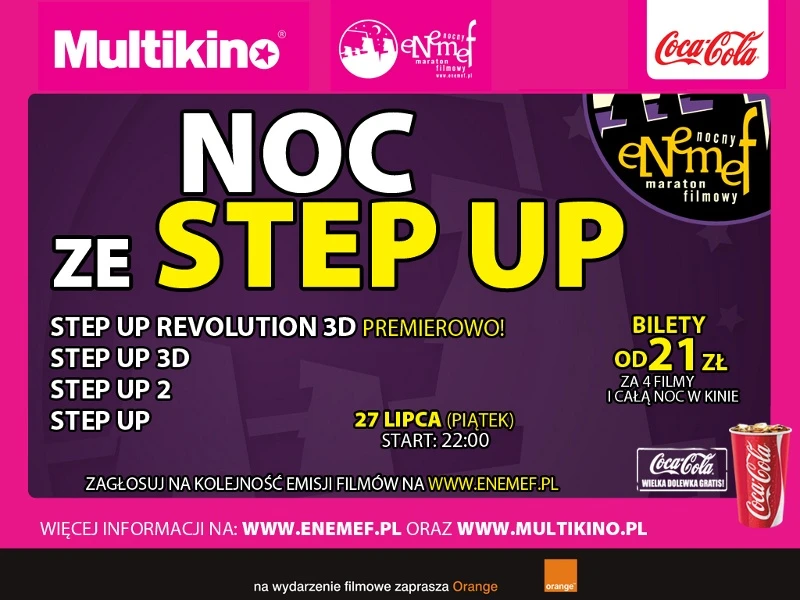 Wygraj bilety na maraton ze Step Up!