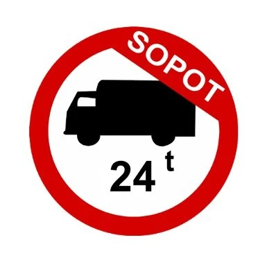 Uwaga kierowcy samochodów ciężarowych w Sopocie!