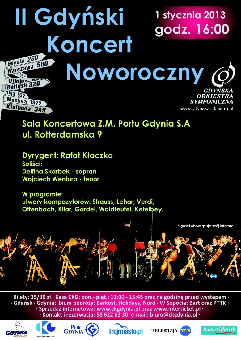 Wygraj bilet na Noworoczny Koncert w Gdyni