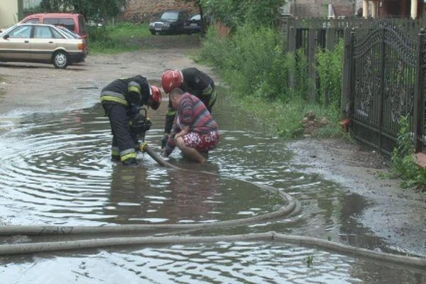 Wejherowo: Podtopienia po nocnej ulewie