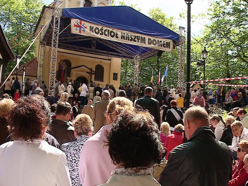 Kalwaria pełna pielgrzymów