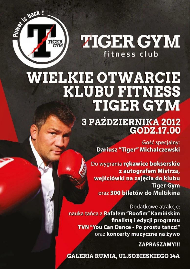 Dariusz „Tiger” Michalczewski w Rumi