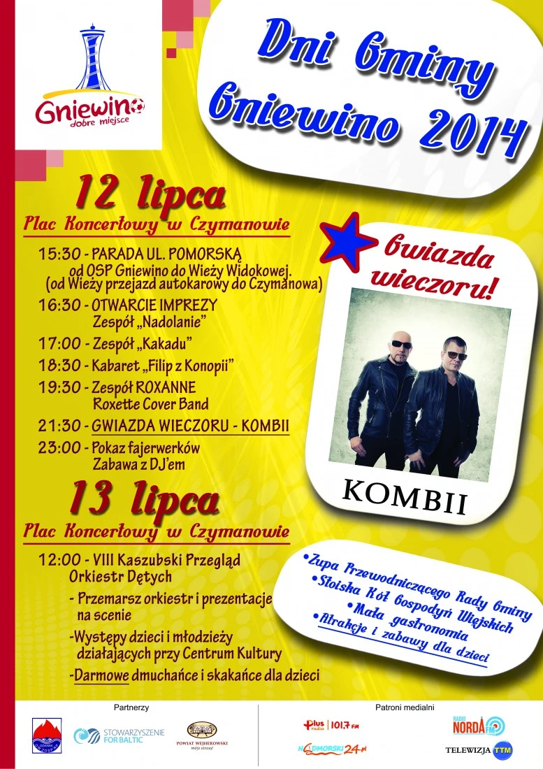 Dni Gminy Gniewino już w weekend