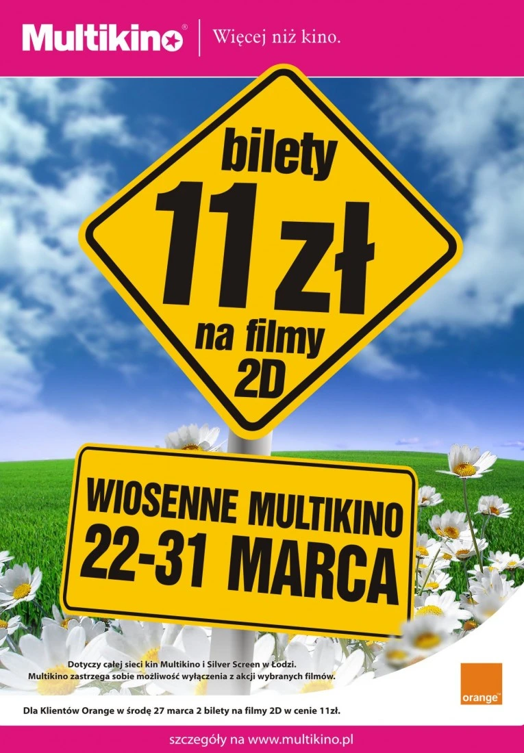 Wiosenna promocja w Multikinie