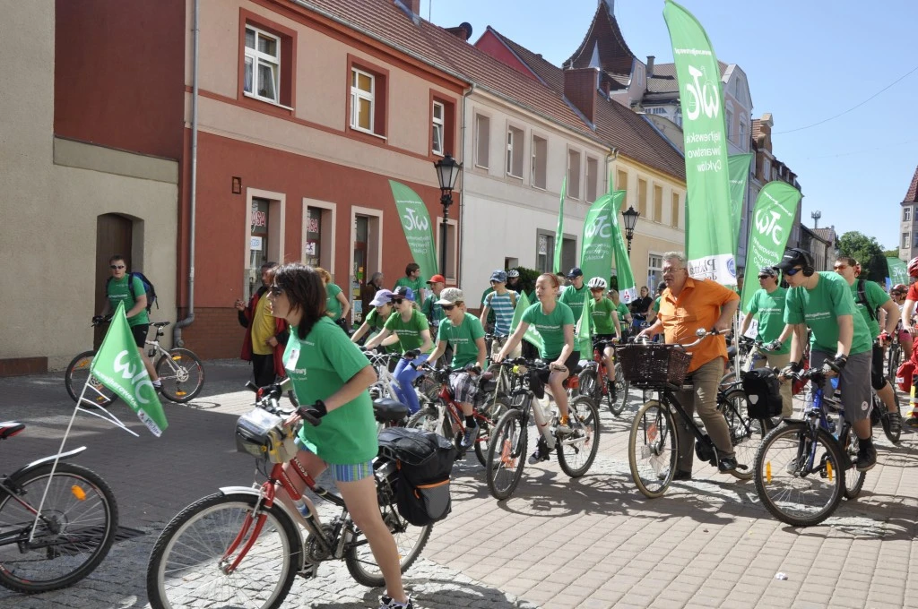 Kilkuset rowerzystów wyruszyło z Wejherowa