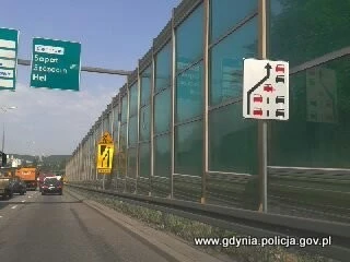 Zamek błyskawiczny na Estakadzie Kwiatkowskiego