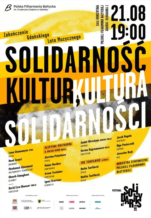 Solidarity of Arts już niedługo!