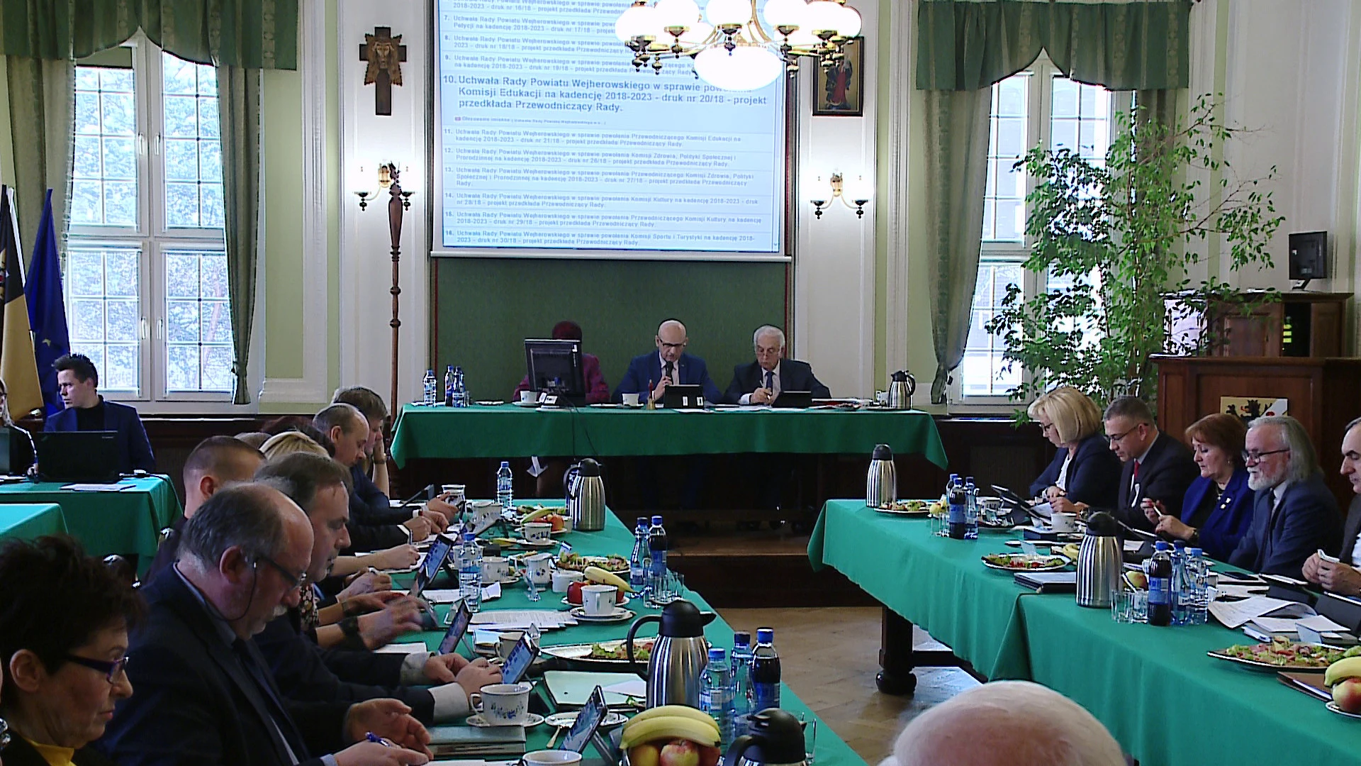 Fot. TTM/Sesja Rady Powiatu Wejherowskiego