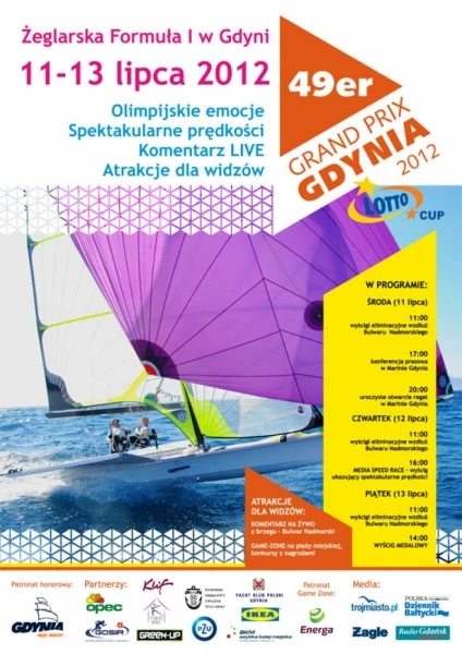 Żeglarska Formuła I w Gdyni