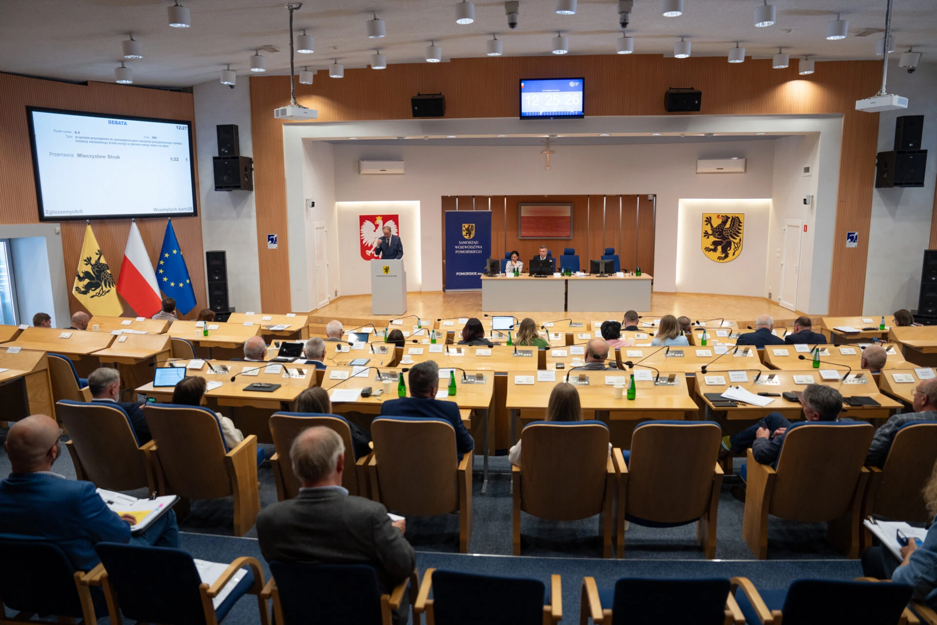 XXVI sesja Sejmiku Województwa Pomorskiego. Fot. Jacek Sowa/pomorskie.eu