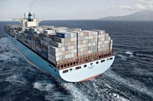 Największy na świecie kontenerowiec: MAERSK Emma w Gdańsku