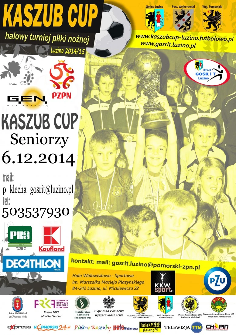 W sobotę Kaszub Cup o tytuł Mistrza Kaszub
