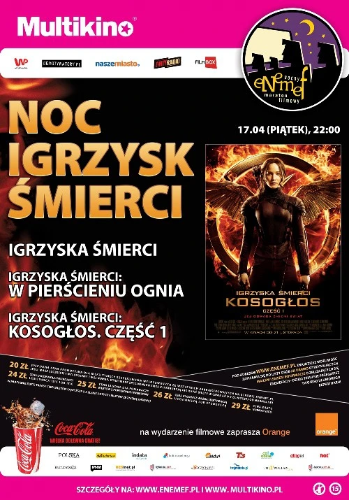 Konkurs: Wygraj bilety na Noc Igrzysk Śmierci