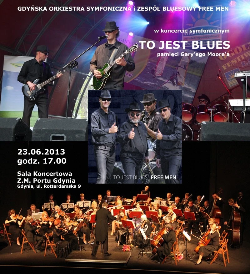 To jest blues - koncert zespołu Free Men w Gdyni
