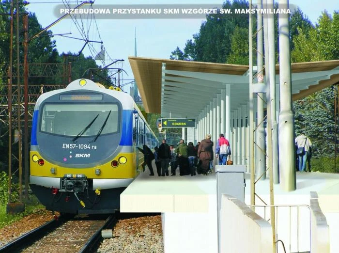 Gdynia: Przestanek Wzgórze św. Maksymiliana  w remoncie