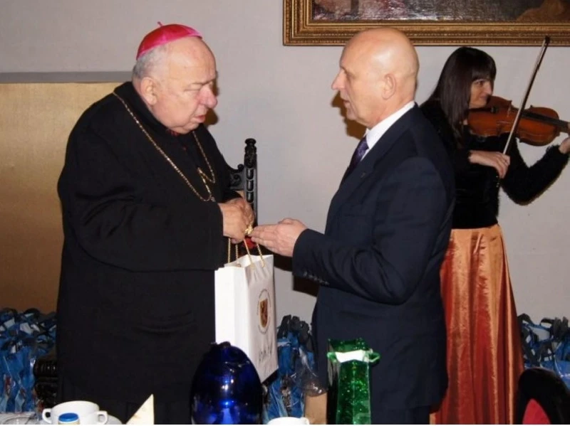 Opłatek samorządowy z biskupem Pelplińskim