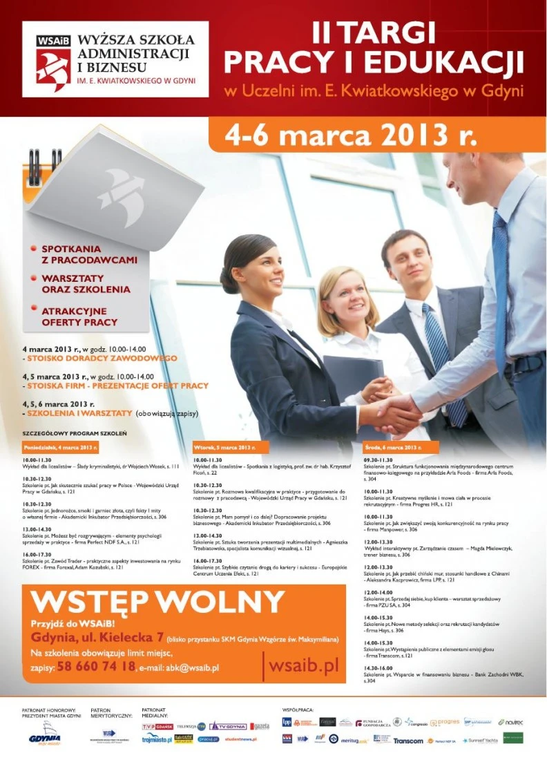 Ostatnia szansa, by wziąć udział w Targach Pracy