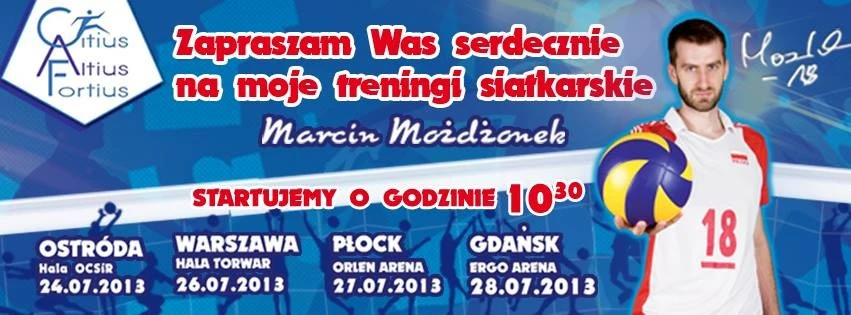 Zobacz jak Marcin Możdżonek trenuje młodych zawodników
