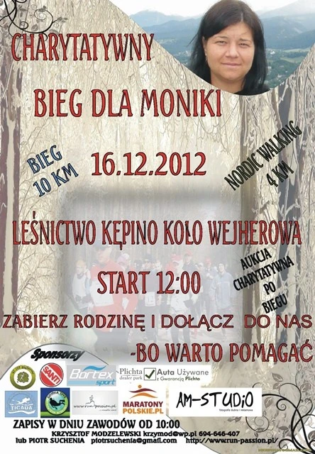W Kępinie pobiegną dla Moniki