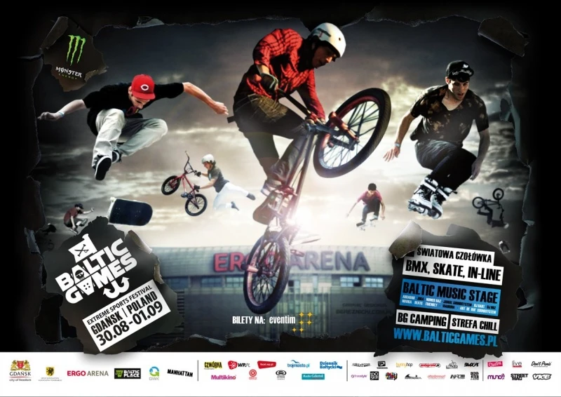 Sporty ekstremalne w Ergo Arenie