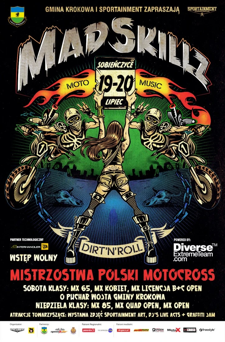 Motocrossowe szaleństwo w Sobieńczycach