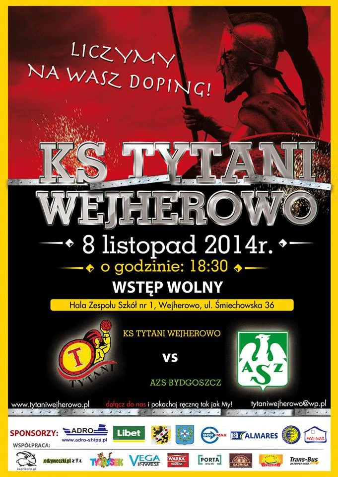 Tytani grają u siebie. Czy przełamią złą passę?