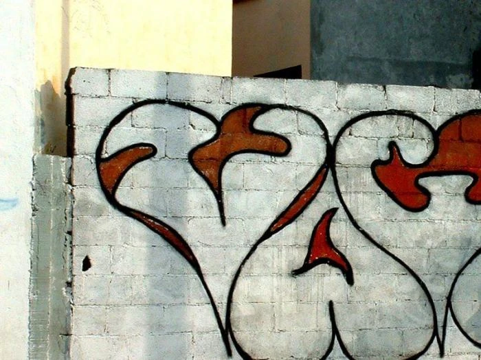 Gdańsk: Miłosne graffiti