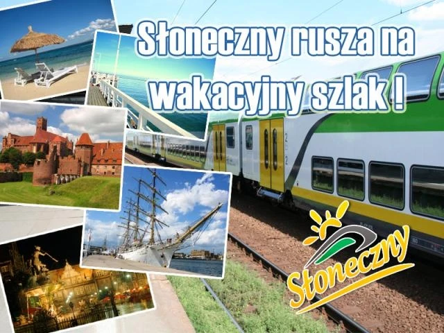 Pociąg słoneczny? Kierunek morze!