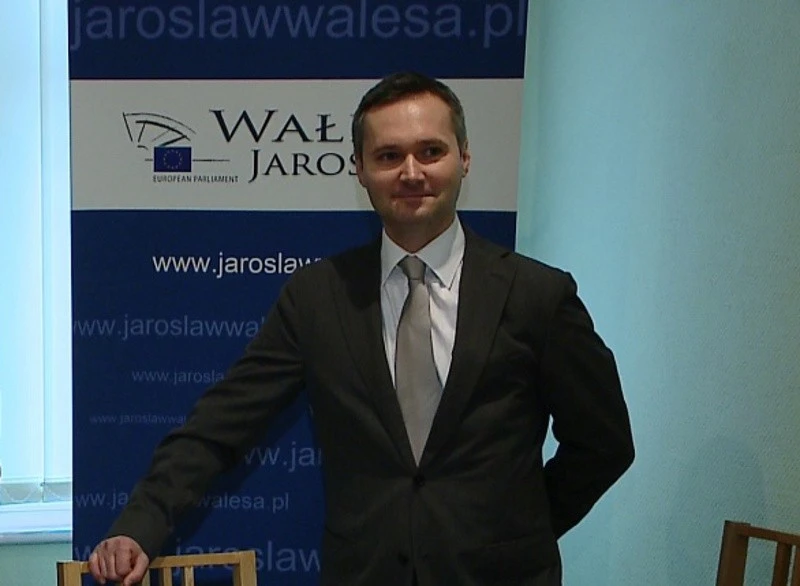 Jarosław Wałęsa gościem wejherowskiej młodzieży