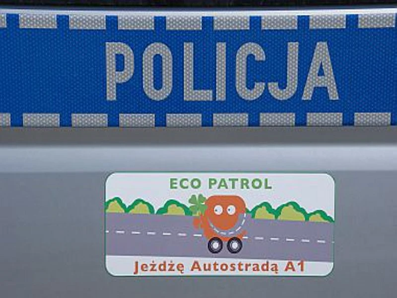 Ekologiczny patrol policji na A1