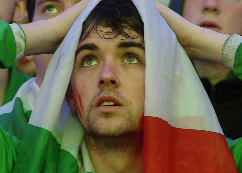 Wspólne kibicowanie Irlandczyków i Hiszpanów