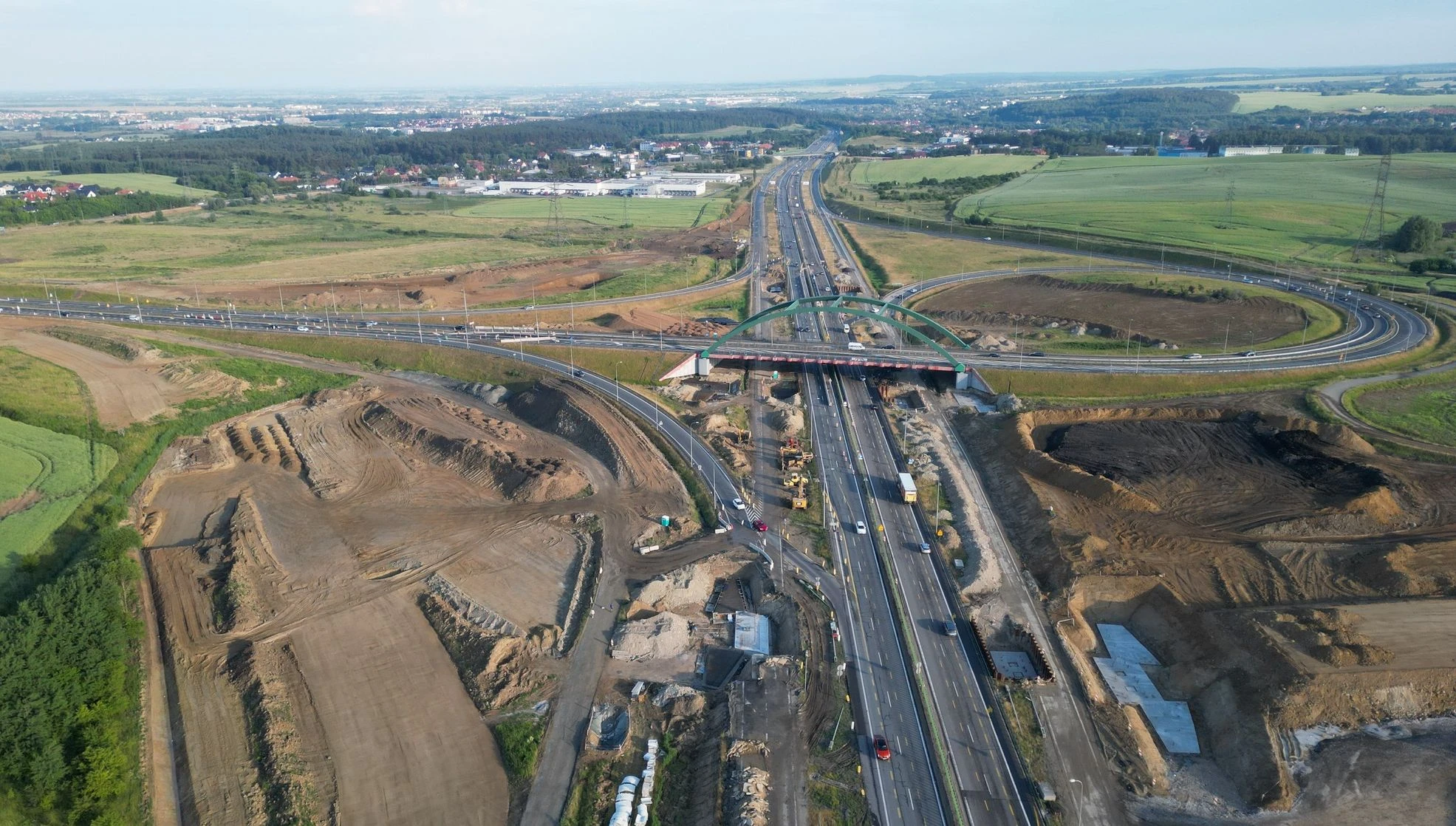 Fot. GDDKiA/Węzeł Gdańsk Południe - budowa obwodnicy Metropolii Trójmiejskiej