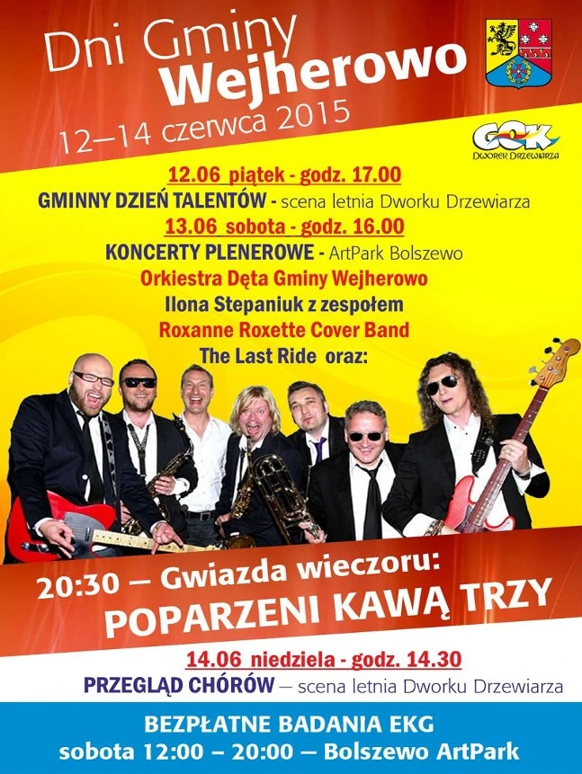 Poparzeni Kawą Trzy na Dniach Gminy Wejherowo
