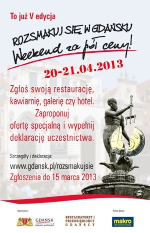 Gdański weekend za pół ceny już w kwietniu!