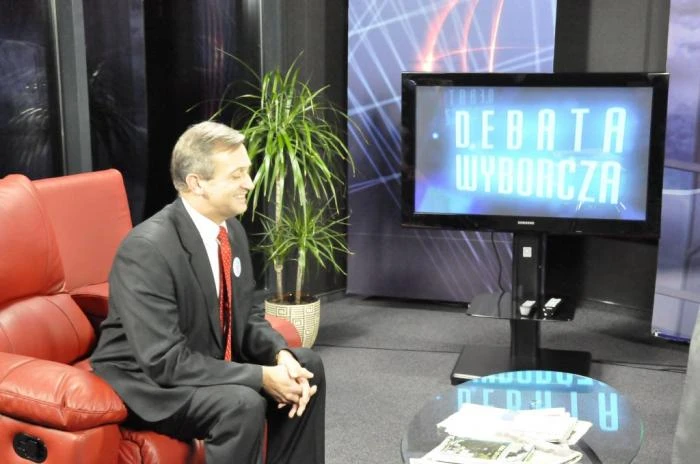 Debaty wyborcze w TTM – kandydat na burmistrza Redy