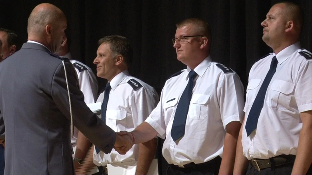 Wejherowscy policjanci świętowali w Filharmonii Kaszubskiej