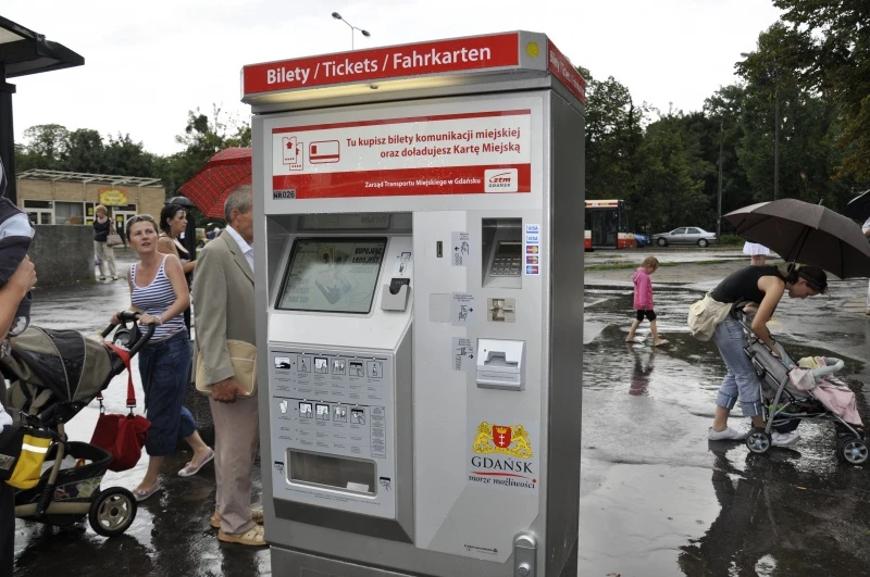 Doładowanie w automacie biletowym