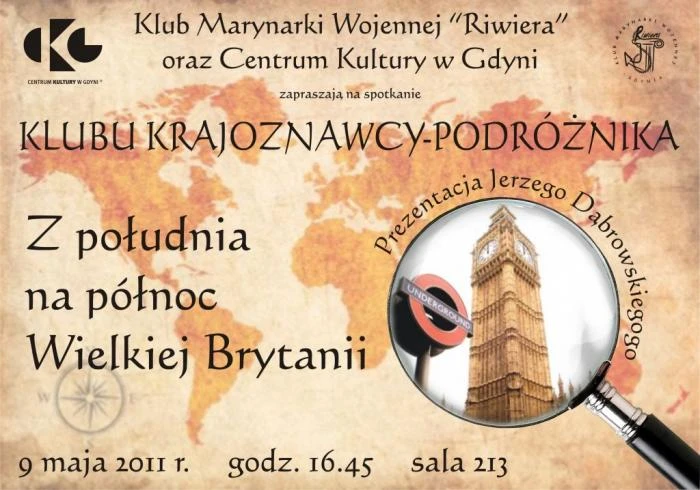 Zwiedzanie Wielkiej Brytanii w gdyńskiej "Riwierze"