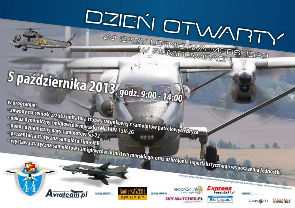 Dziś wystawa śmigłowców i samolotów MW